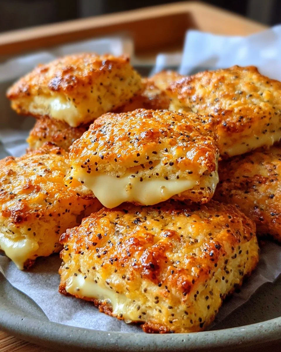 Biscuits apéro moutarde et comté croustillants pour apéritifs success