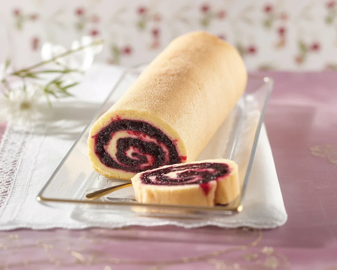 Recette de Biscuits roulés aux mûres avec des ingrédients frais et savoureux.