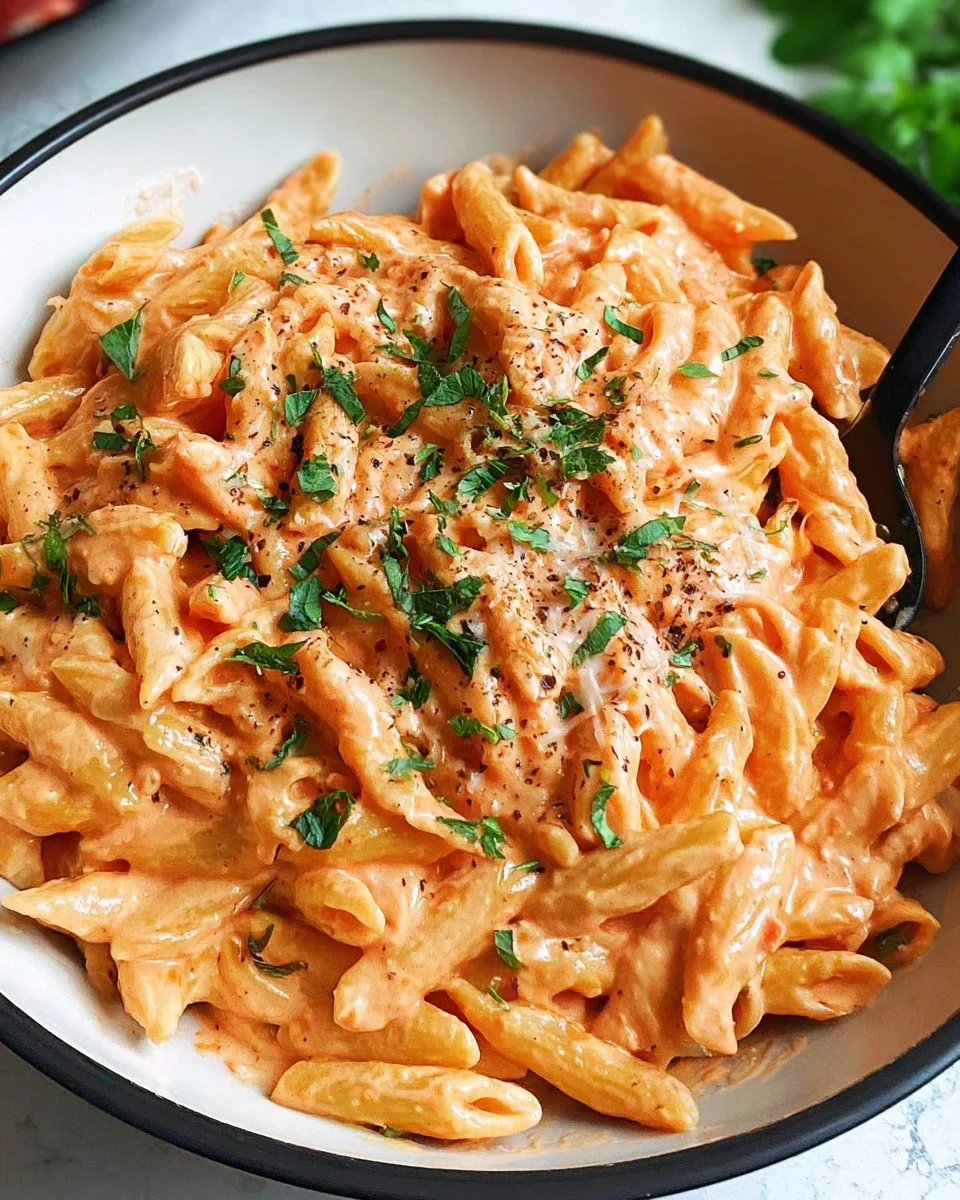 Recette de pâte à sauce rose pour des repas rapides et gourmands