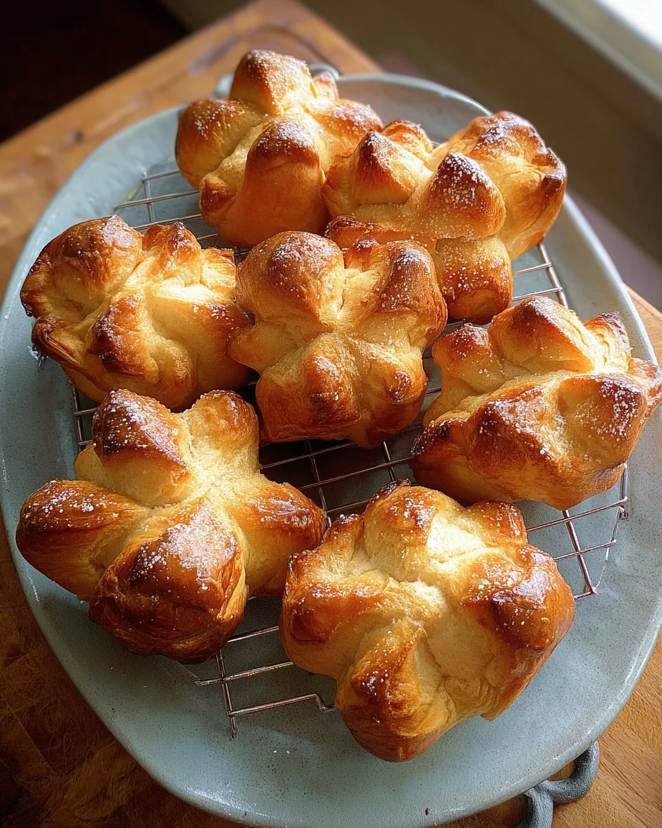 Brioches antillaises aux pommes-cannelle prêtes à déguster