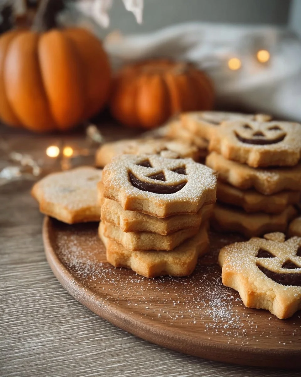 Sablés citrouilles frais décorés pour Halloween
