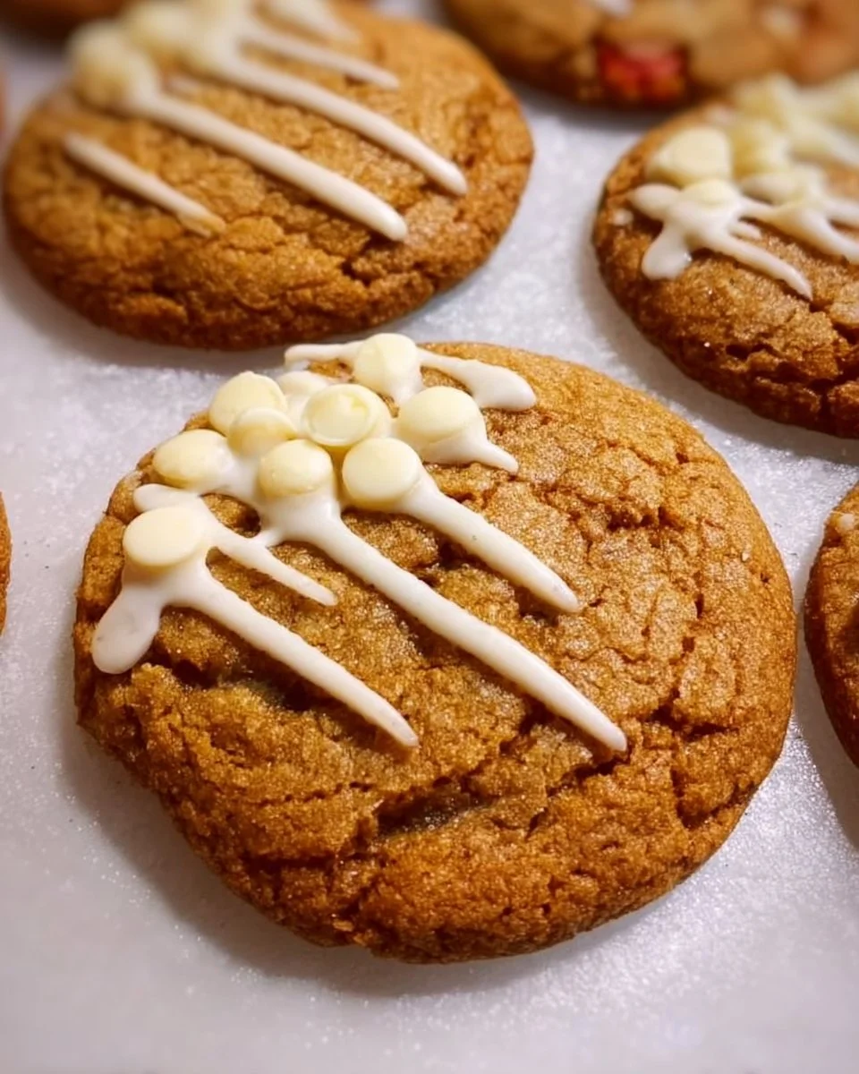 Biscuits moelleux à l'érable, à la cannelle et au chocolat blanc, fraîchement cuits.
