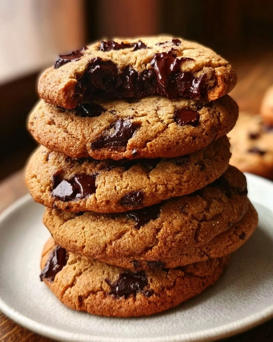 Cookies sans gluten faits maison, croustillants et savoureux.
