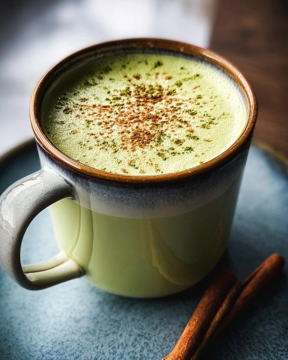 Matcha Chai Latte savoureux avec du matcha et des épices.