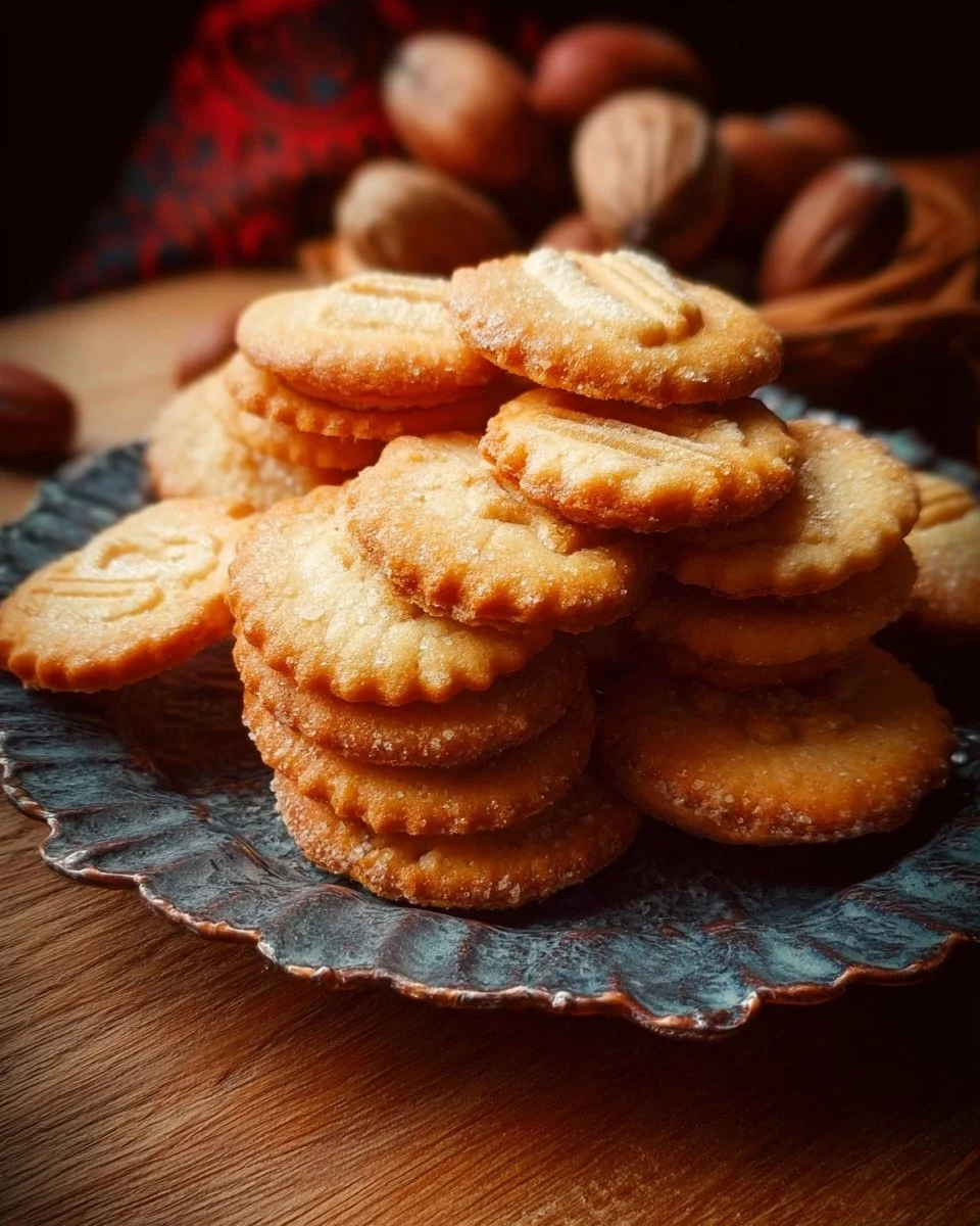 Sables d'Antan, biscuits savoureux et traditionnels de la cuisine française.