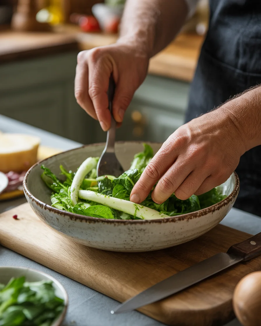 recette salade lyonnaise