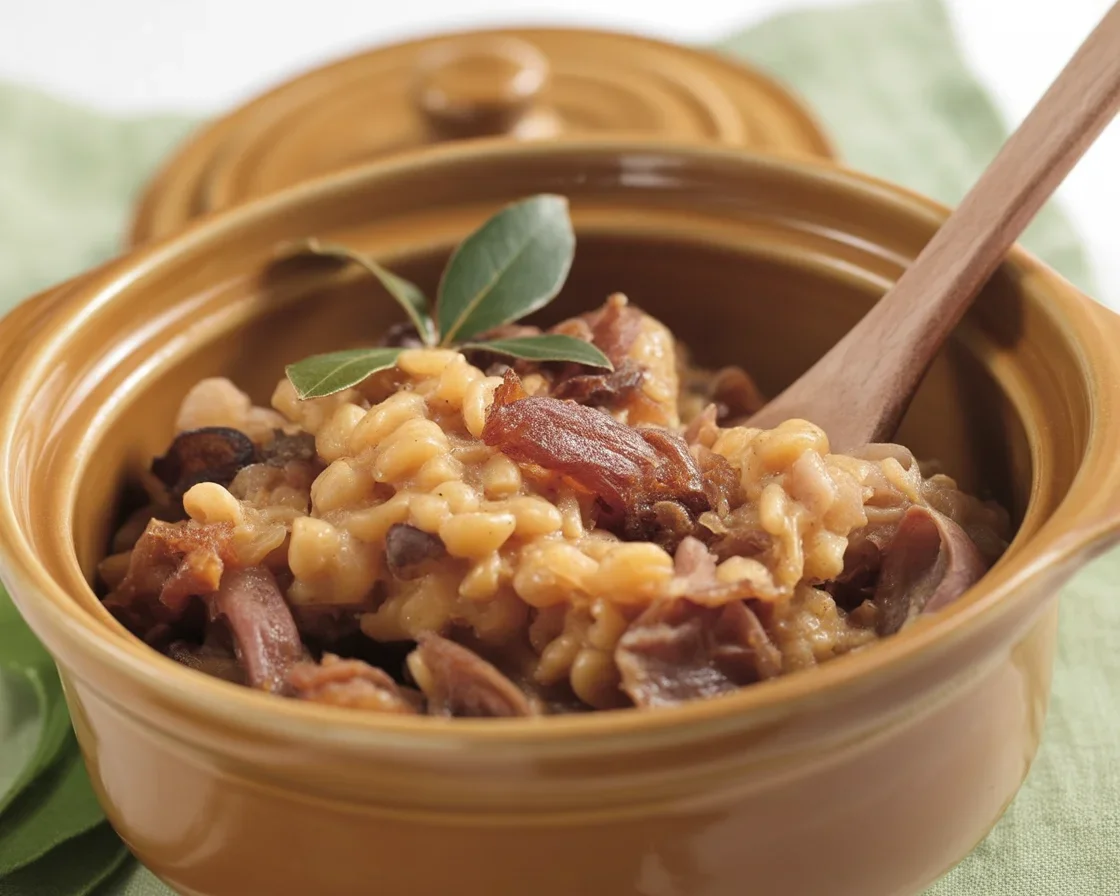 Recette cassoulet facile avec haricots blancs et saucisses savoureuses.