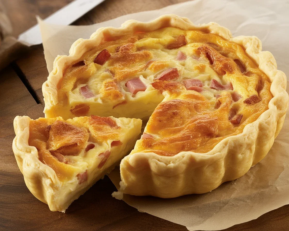Recette de quiche lorraine traditionnelle avec lardons fumés
