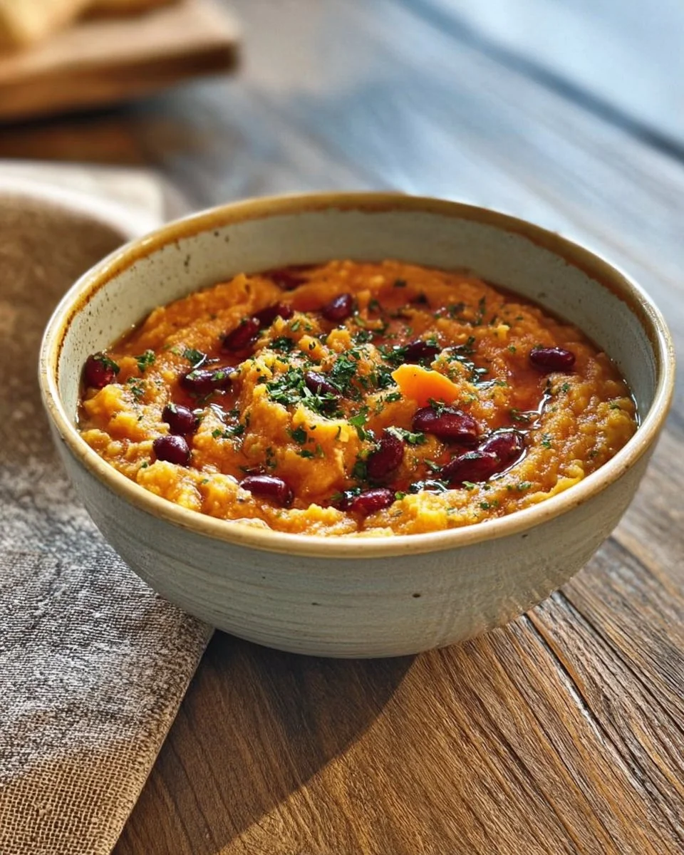 Recette de sagamite végane, un plat traditionnel à base d'ingrédients naturels et végétaux.