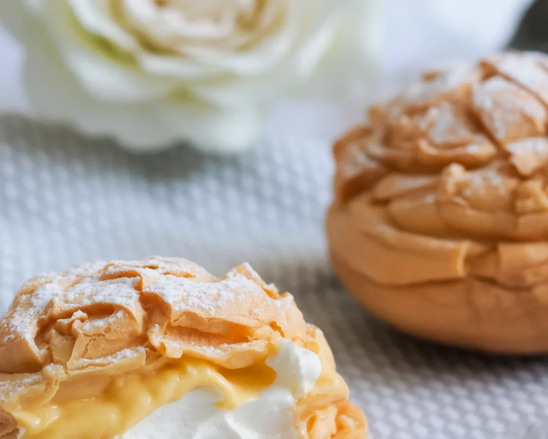 Recette de choux à la crème maison facile et rapide à réaliser.