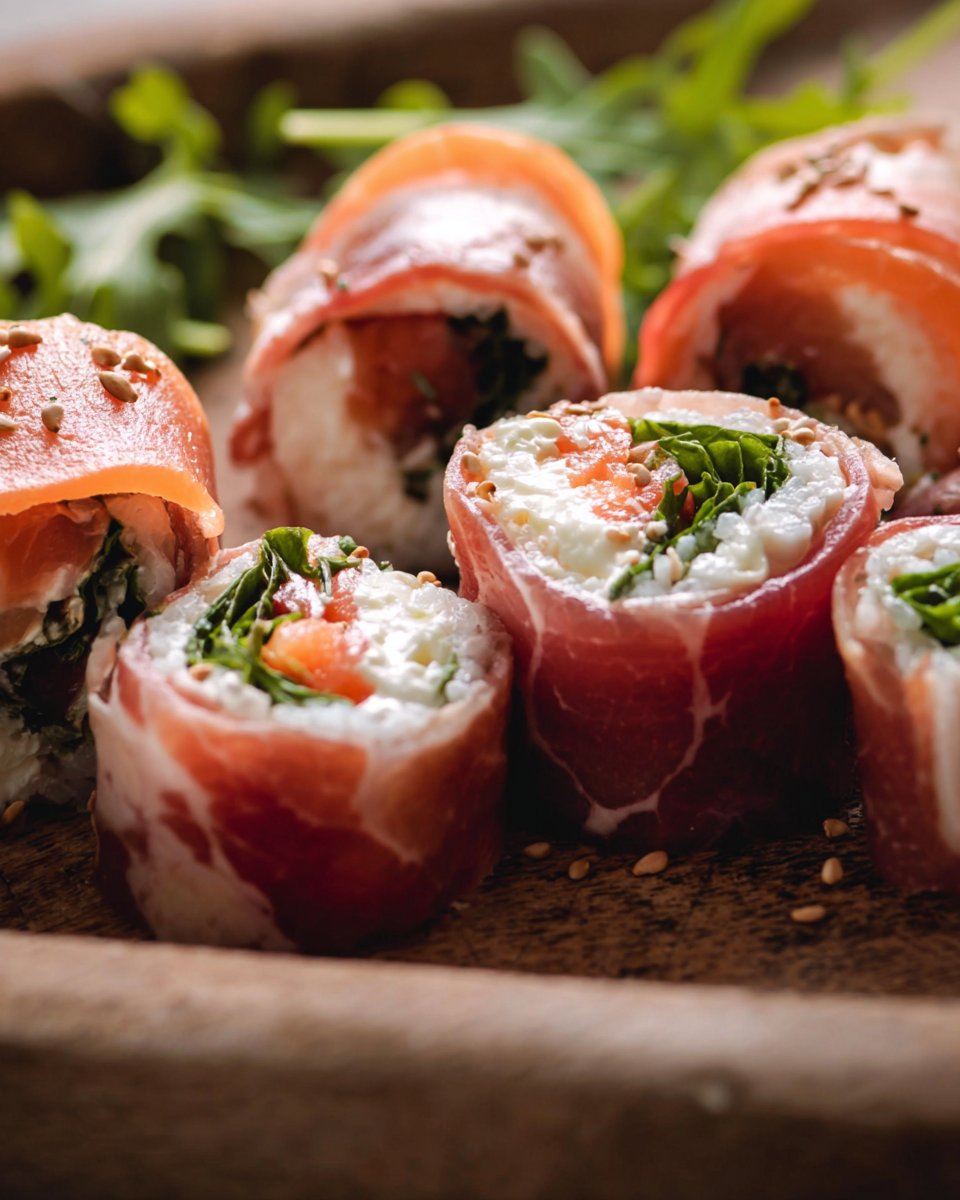 Les roulés italiens façon sushis !