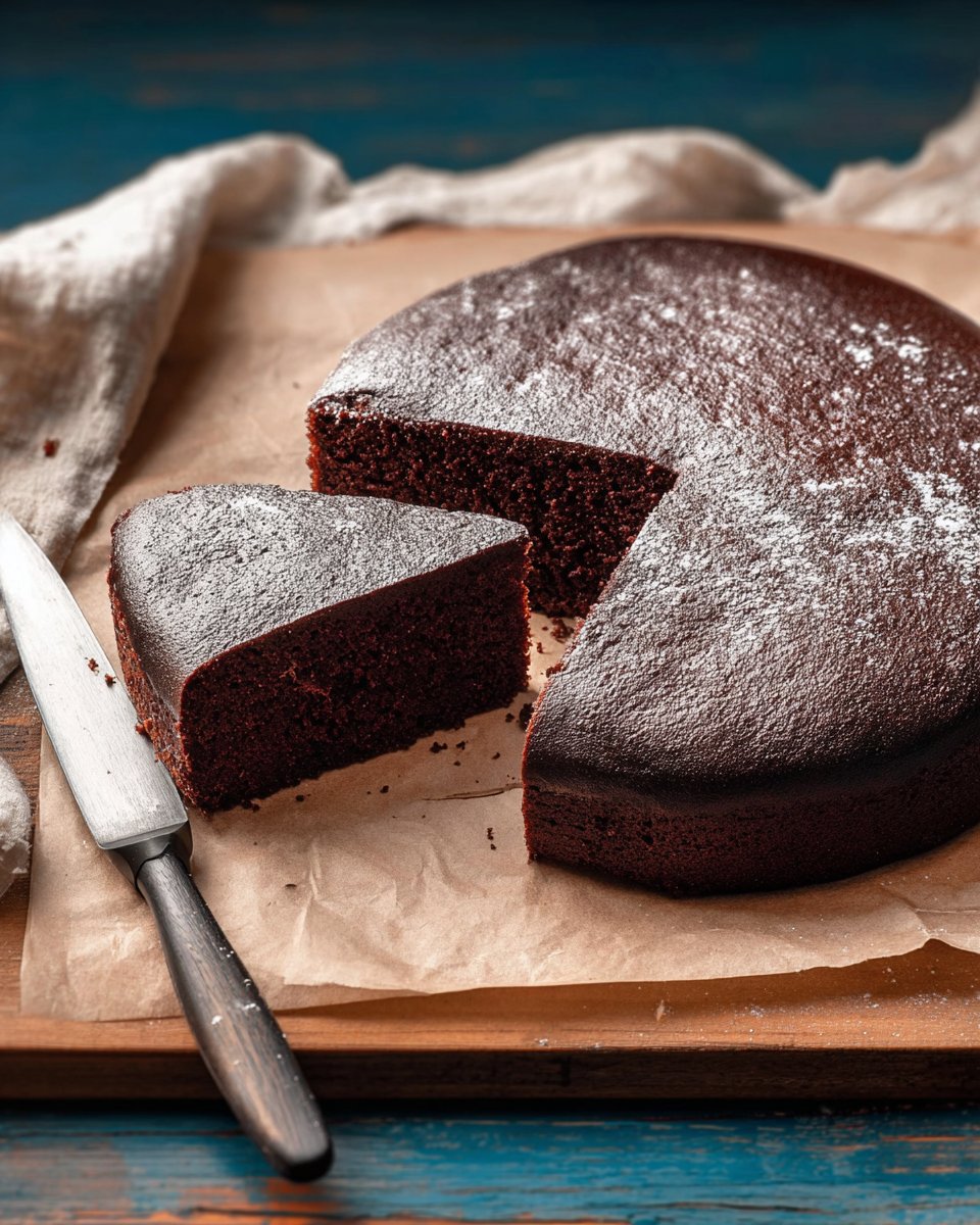 Gâteau au chocolat sans salir un bol