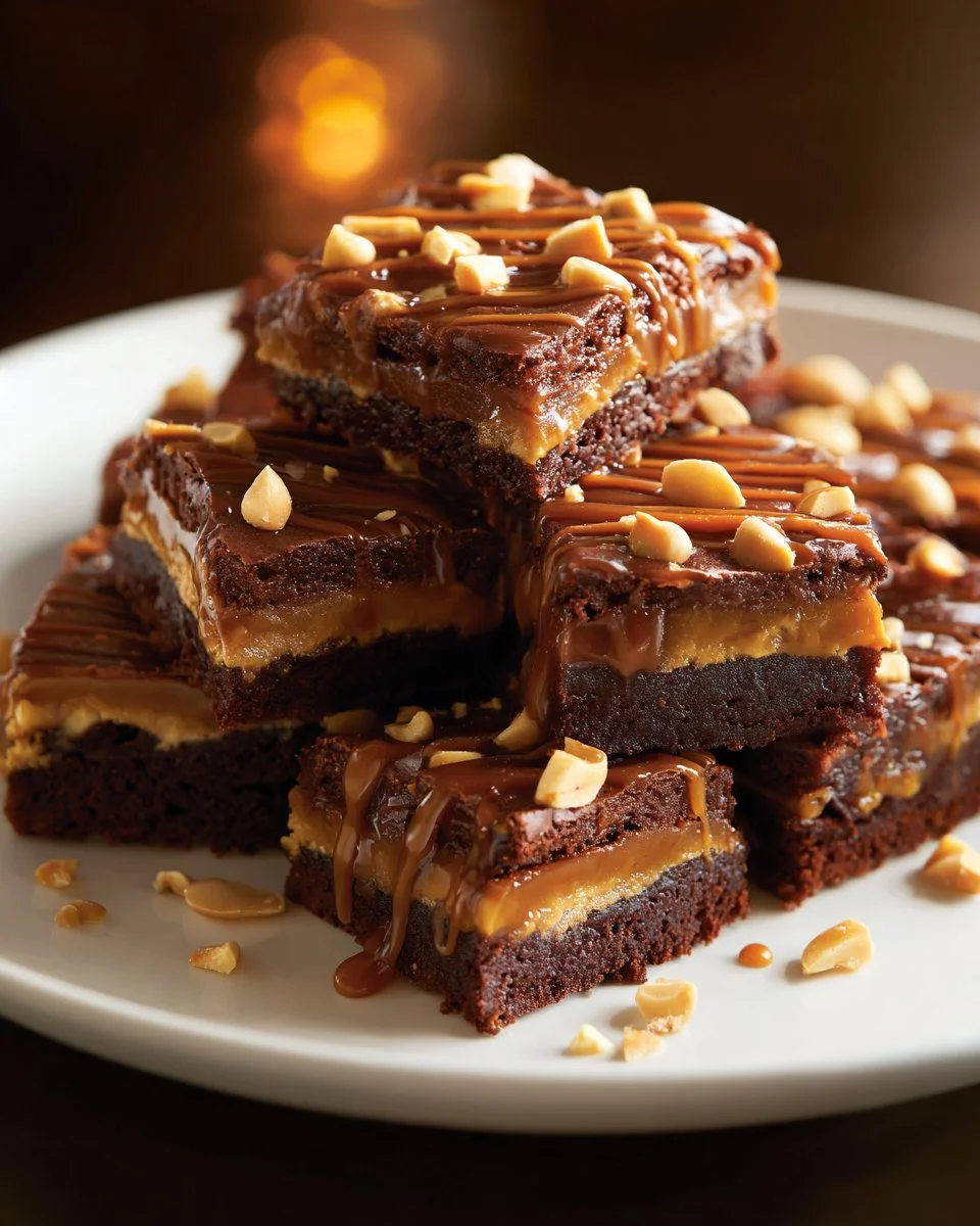 Brownies au beurre de cacahuète, desserts chocolatés irrésistibles et gourmands