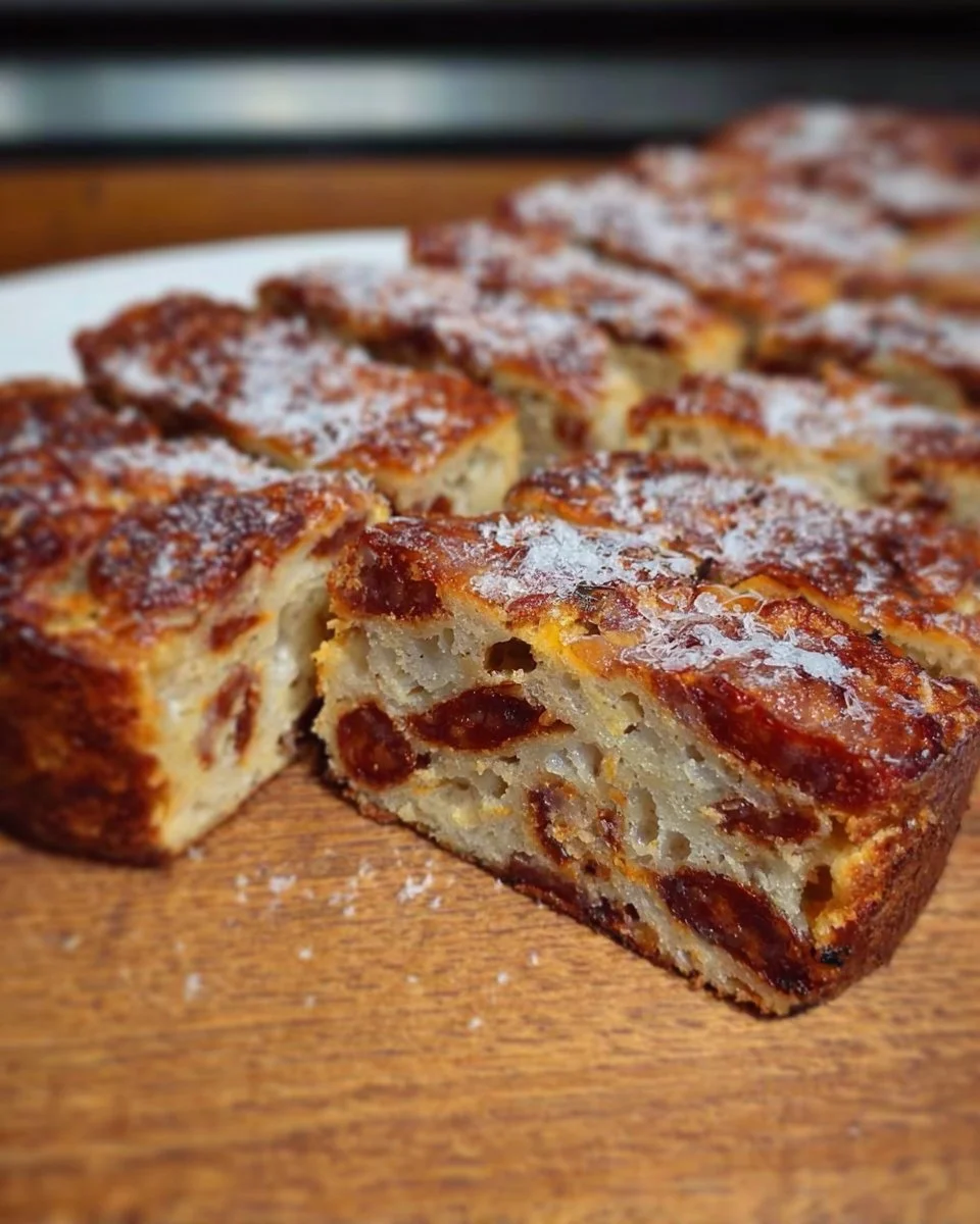 Recette de Cake au Chorizo, un plat savoureux pour vos apéritifs.