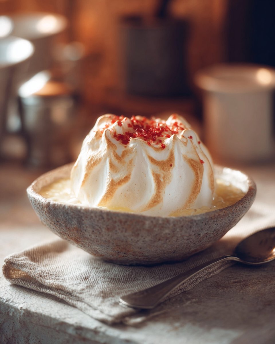 Piping Method for Meringue