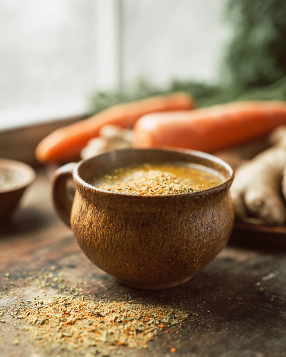 Bouillon de légumes maison