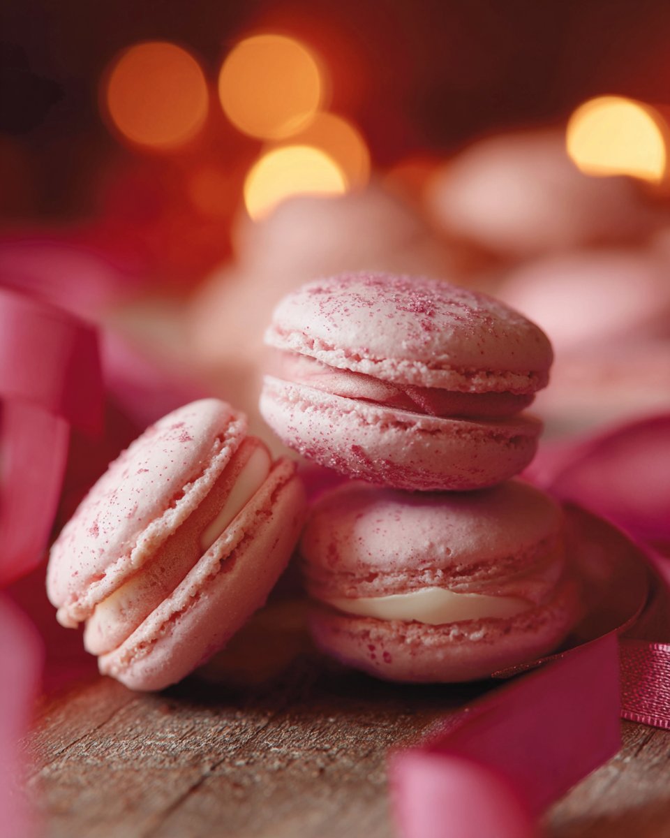 Macarons rose bonbon | RICARDO