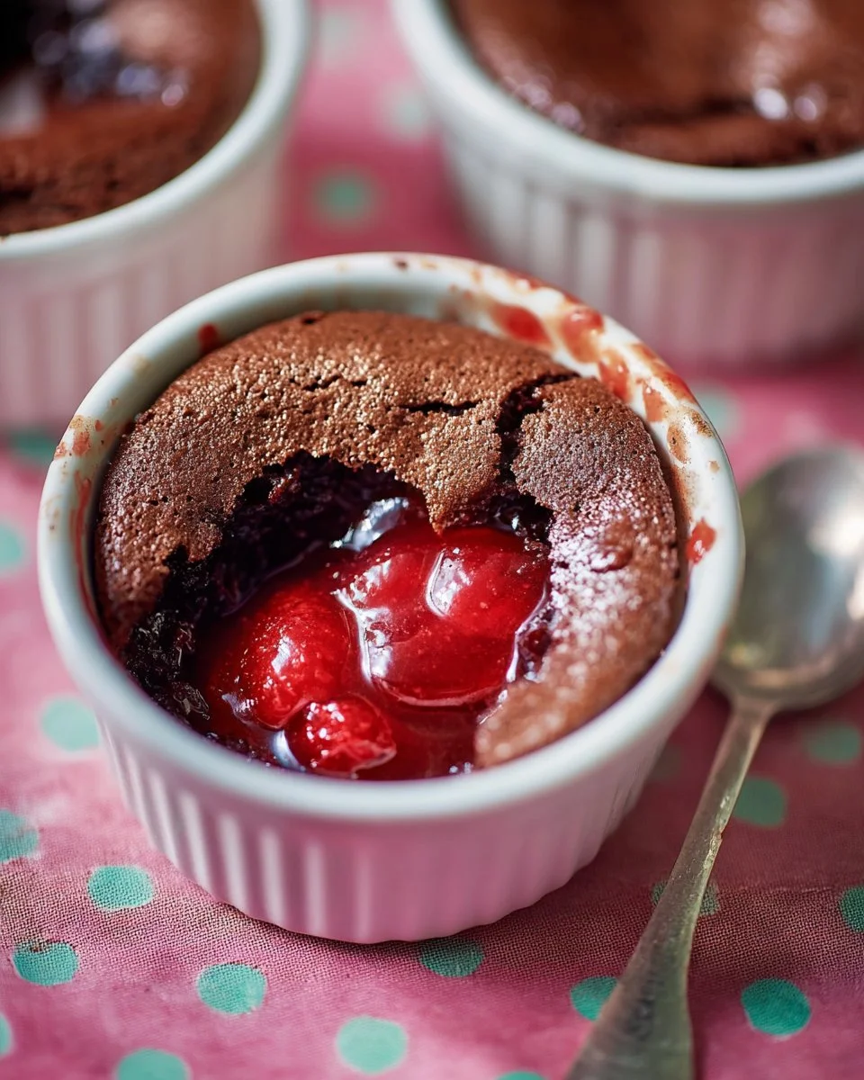 Petits gâteaux au chocolat fondant de RICARDO, un dessert irrésistible.
