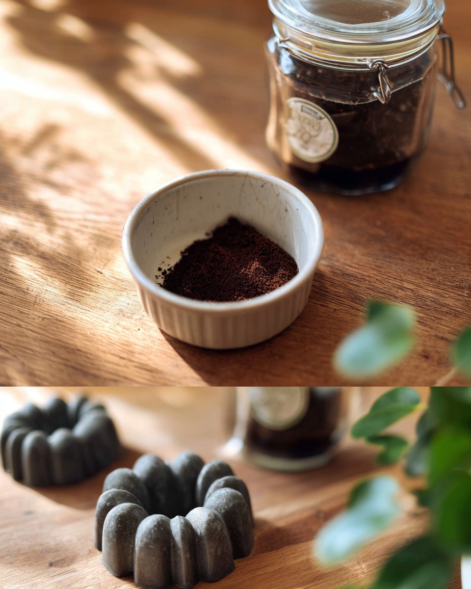 Gommage maison café et coco