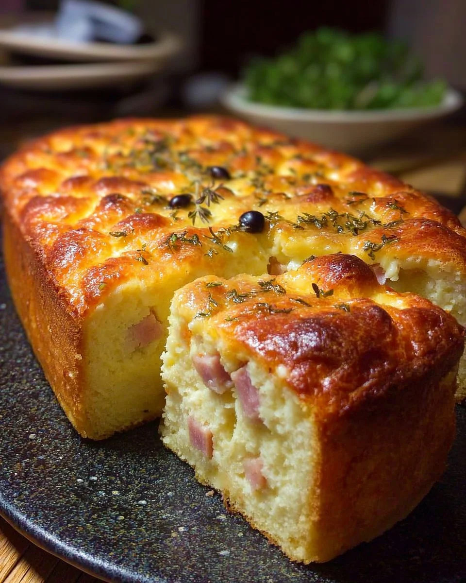 Gâteau Jambon Fromage frais et appétissant à la vente