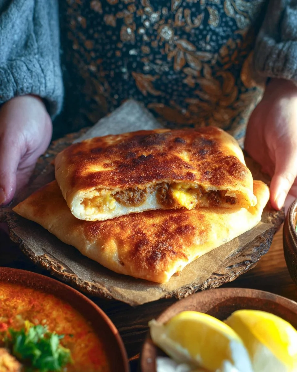 Brick Annabi (Bourek à la Viande et Œufs)