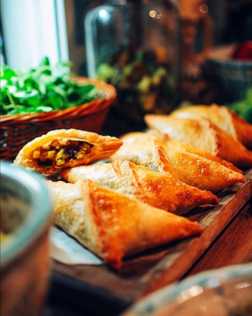 Briouates aux légumes sans viande