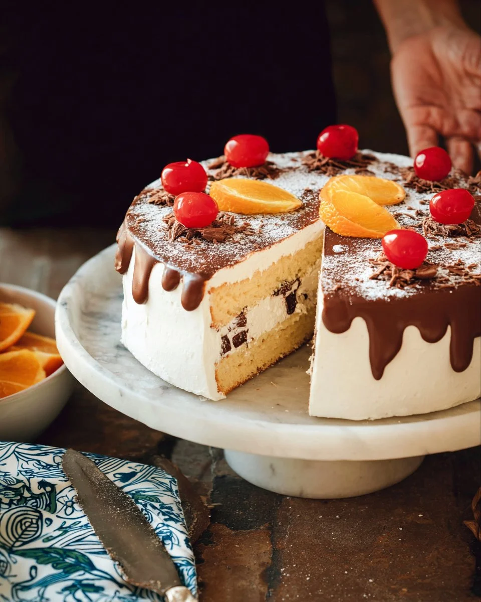 Cassata à l'orange et au chocolat | RICARDO