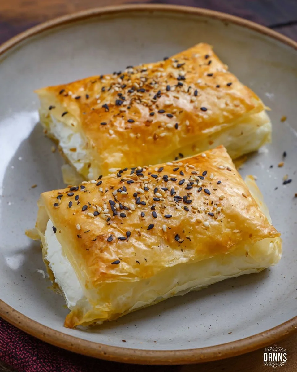 Feuilleté feta au miel et sésame, une recette savoureuse en apéritif