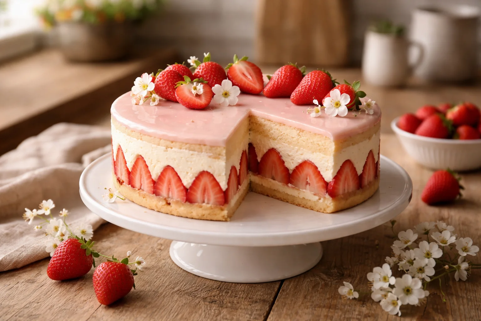 Fraisier recette : Un délice léger et facile à préparer !