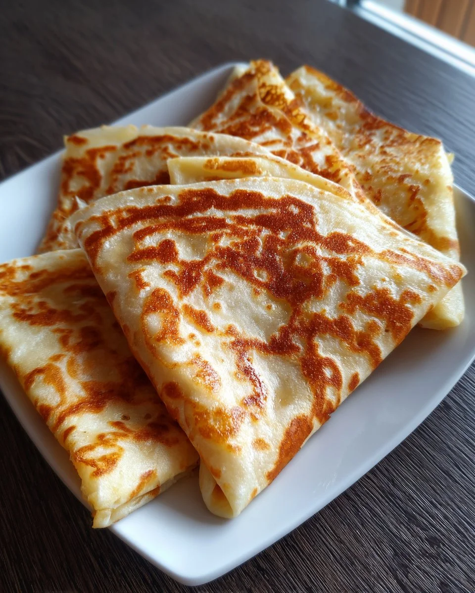 Gözleme au fromage fraîchement préparé, plein de saveurs turques.