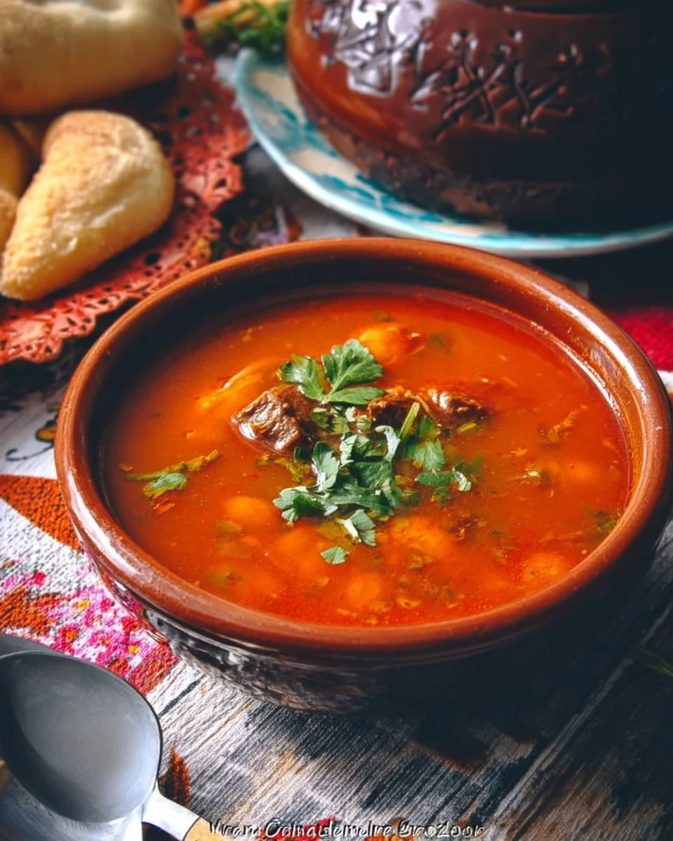 Harira Marocaine sans viande