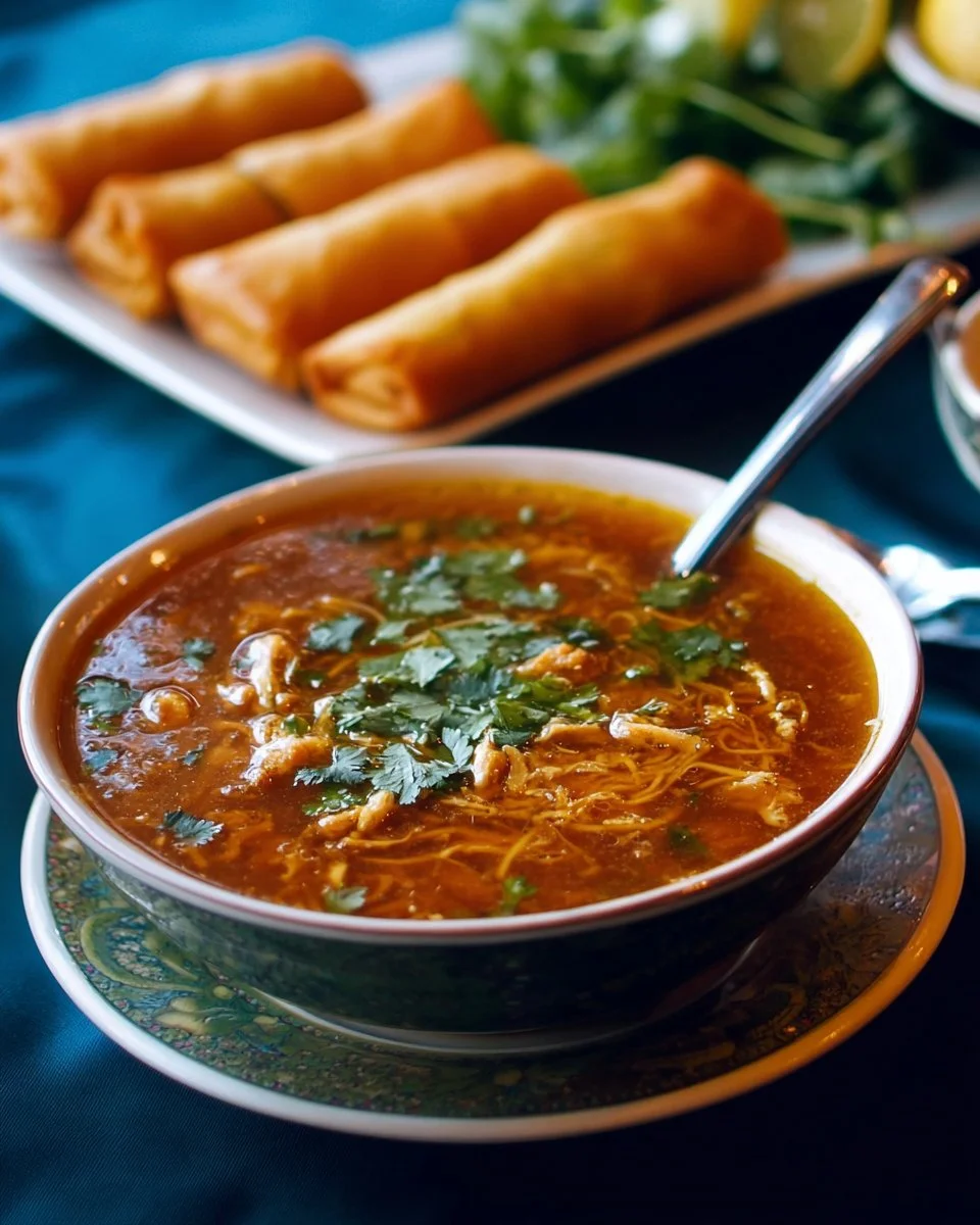 Bol de Harira, soupe algérienne traditionnelle riche en saveurs et épices.