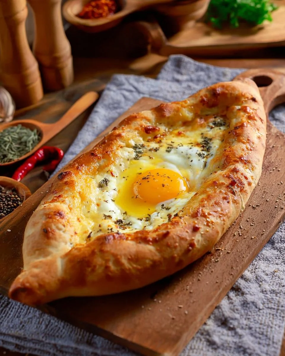 Khachapuri Adjaruli