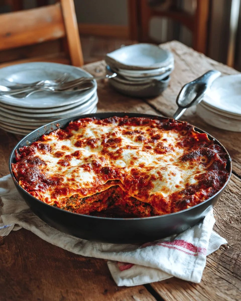 Lasagne tout-en-un dans une poêle | RICARDO