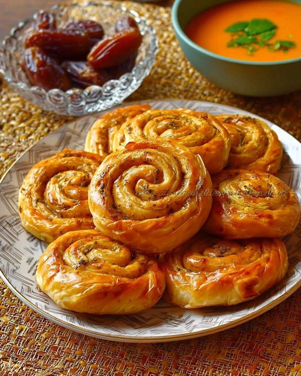 Mhancha, dessert marocain enroulé aux saveurs traditionnelles