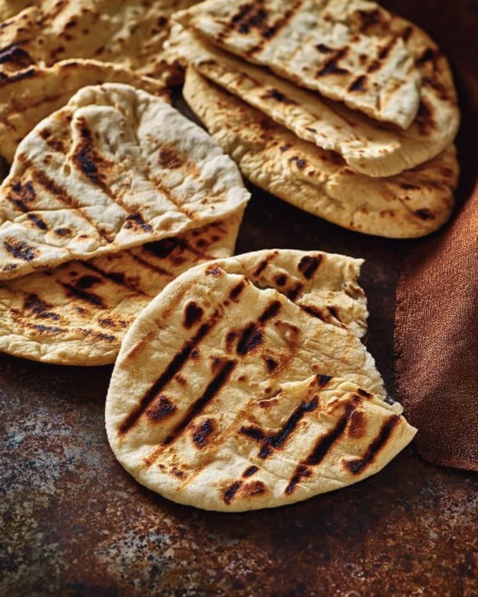 Pain plat au yaourt (sans levure)