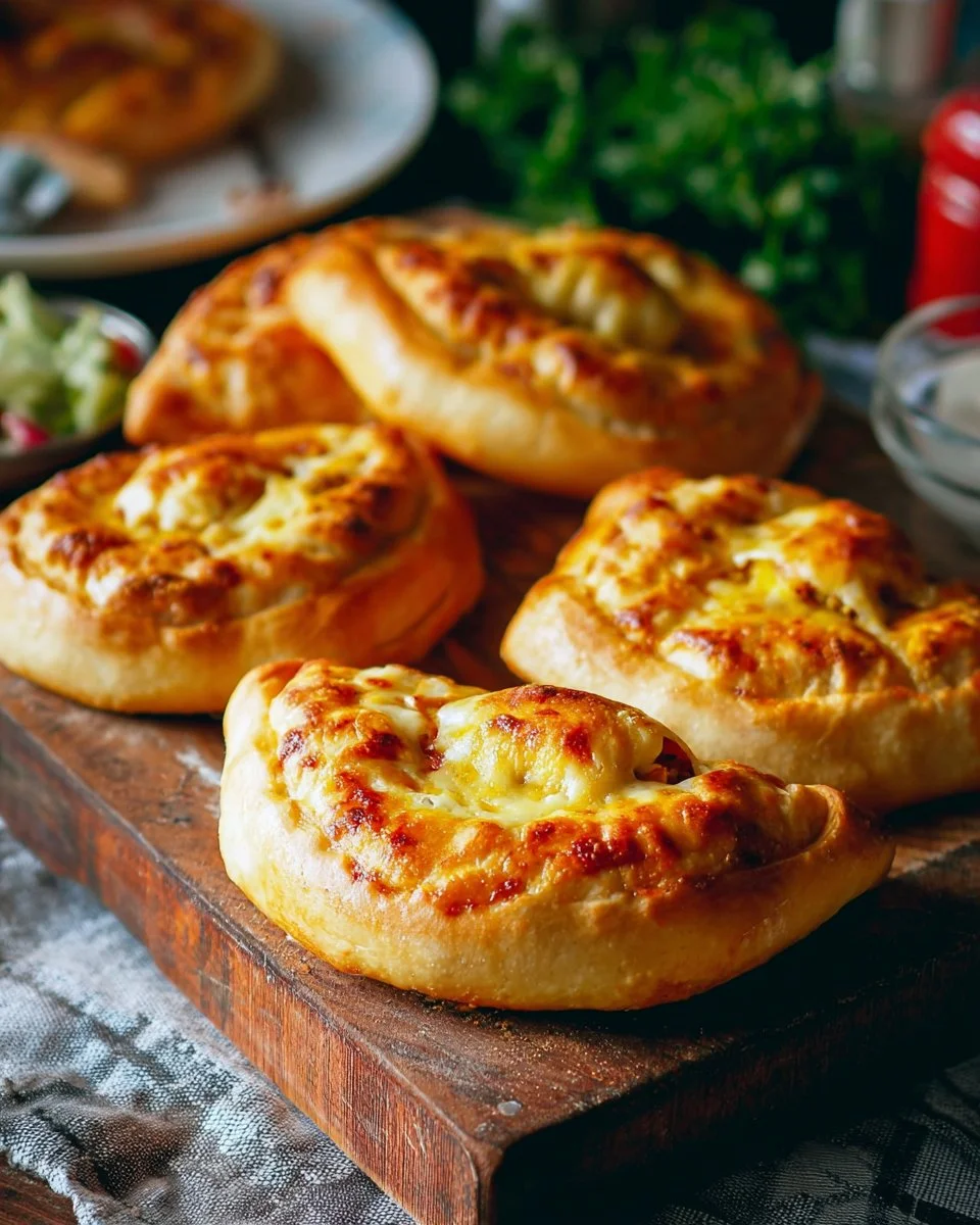 Pâtisseries Farcies au Curry de Poulet