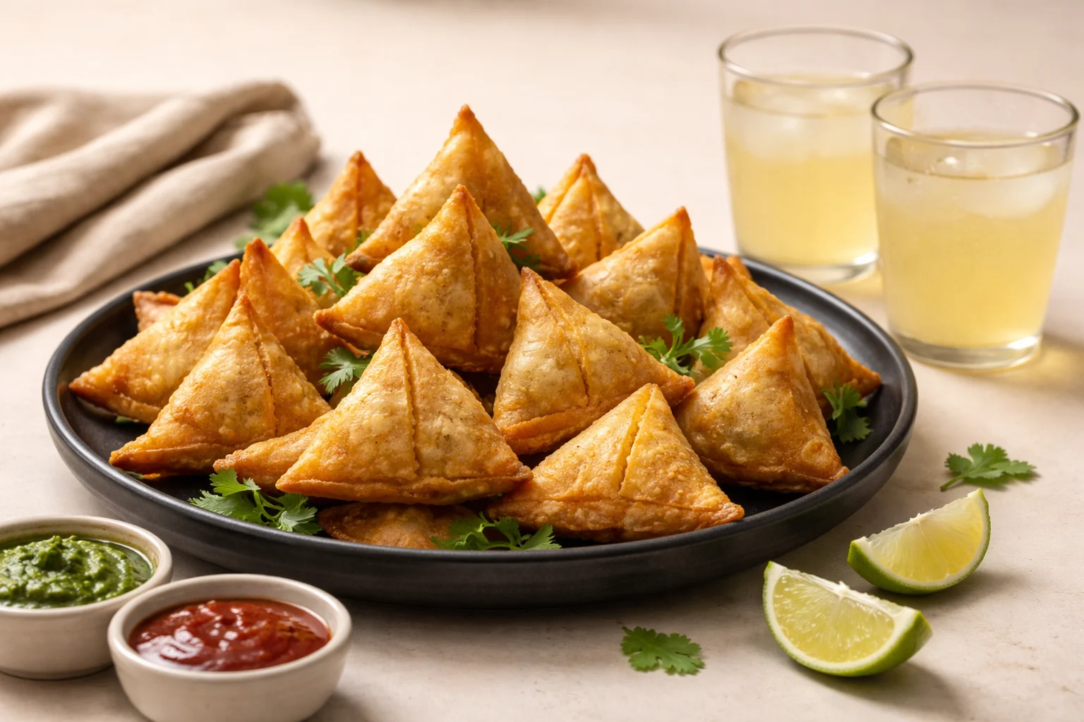 Recette de samoussa croustillant à la viande et aux épices