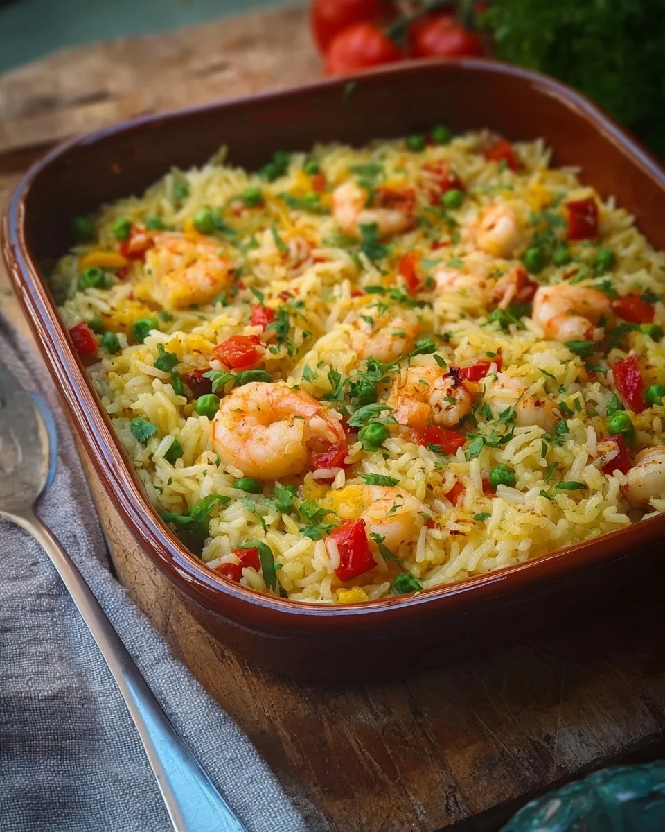 Riz Basmati aux Crevettes et Légumes