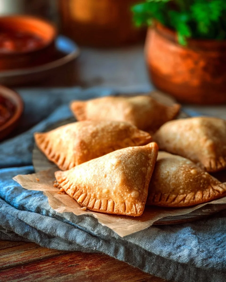 Samosas de Crevettes à la Mode Empanada