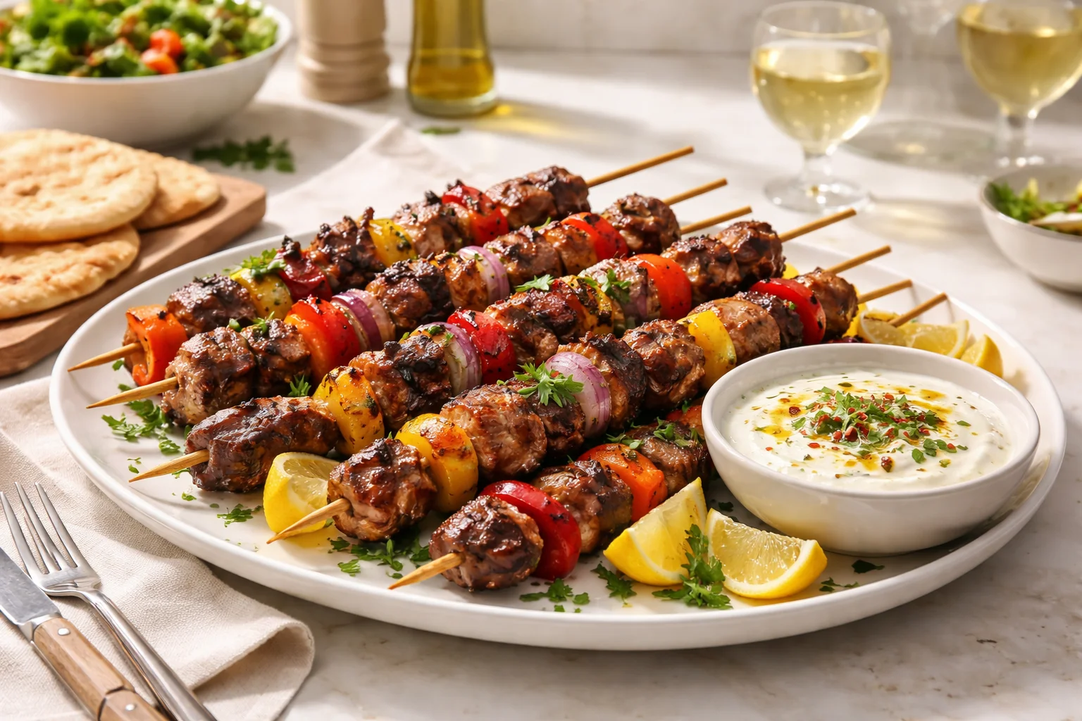 Brochettes de kefta