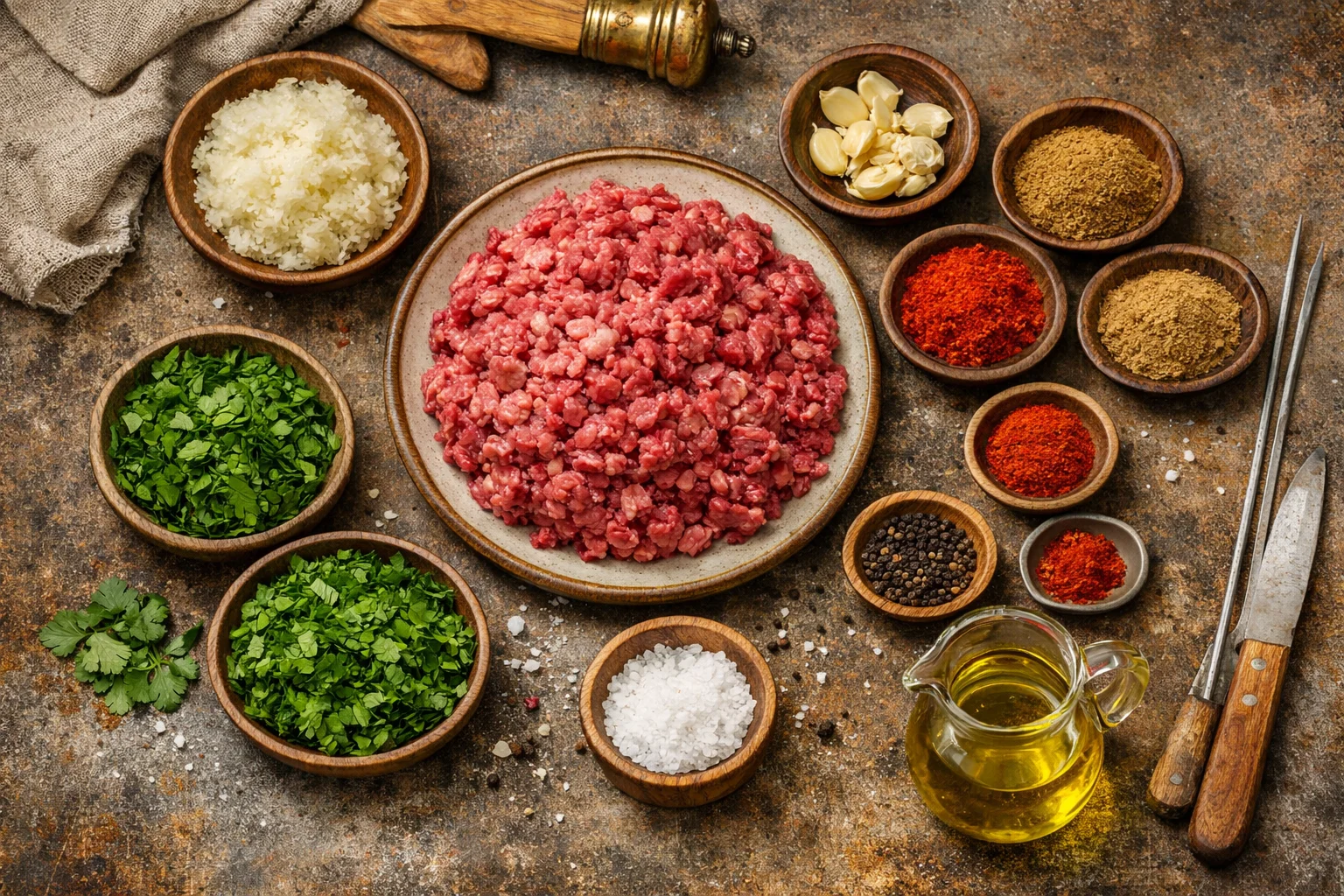 Savoureuses brochettes de kefta : un délice à partager !