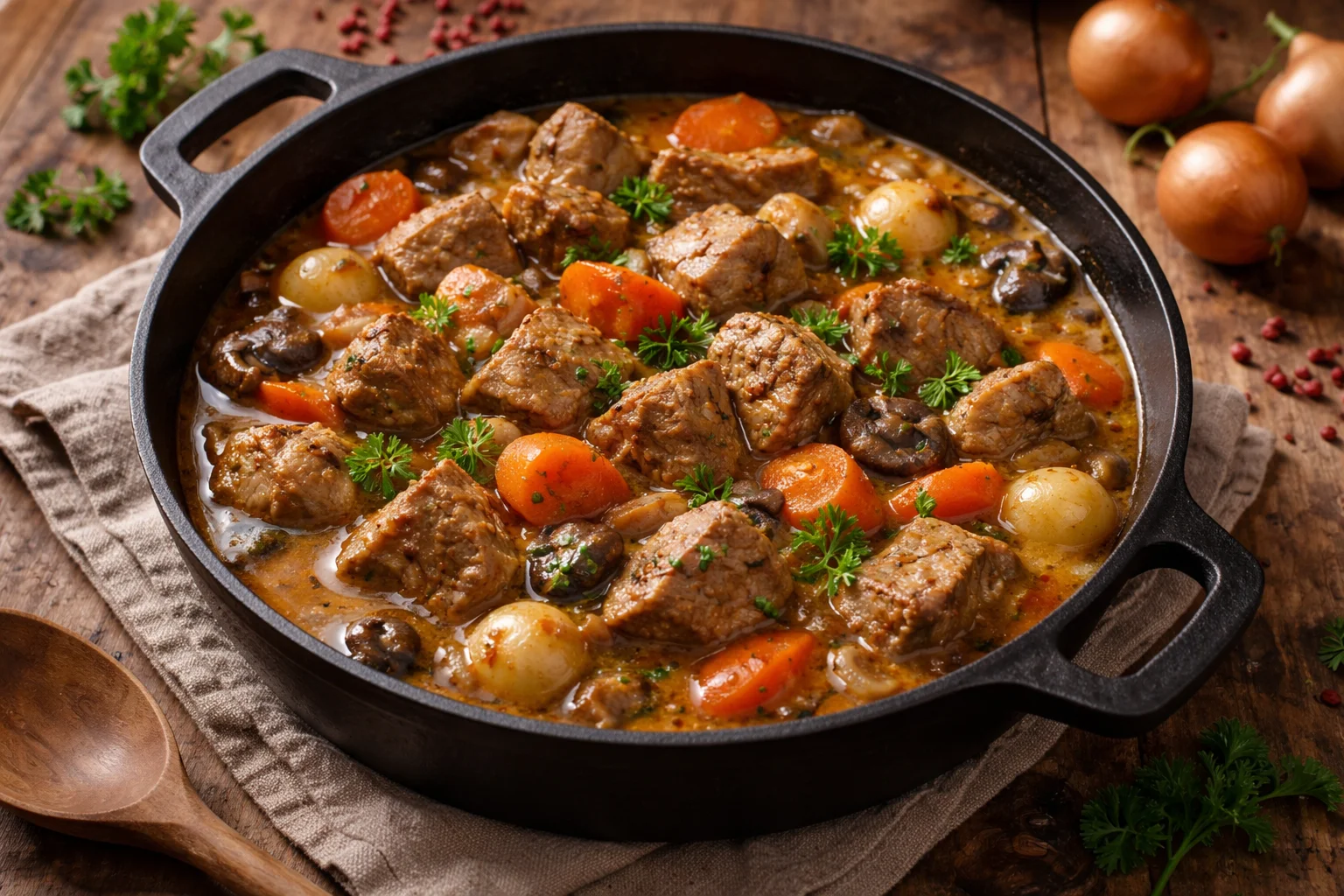 Savourez le veau marengo recette : facile et savoureuse !