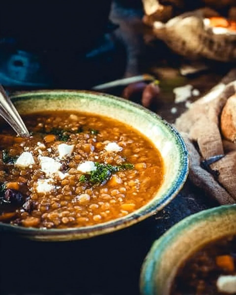 Soupe de Lentilles à la Grecque (Fakès)
