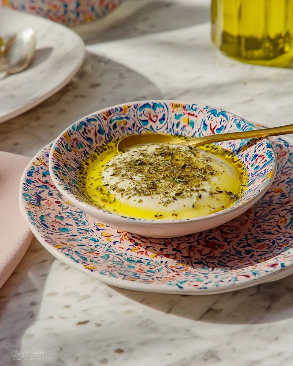 Soupe d'orge au lait (Hssoua balboula)