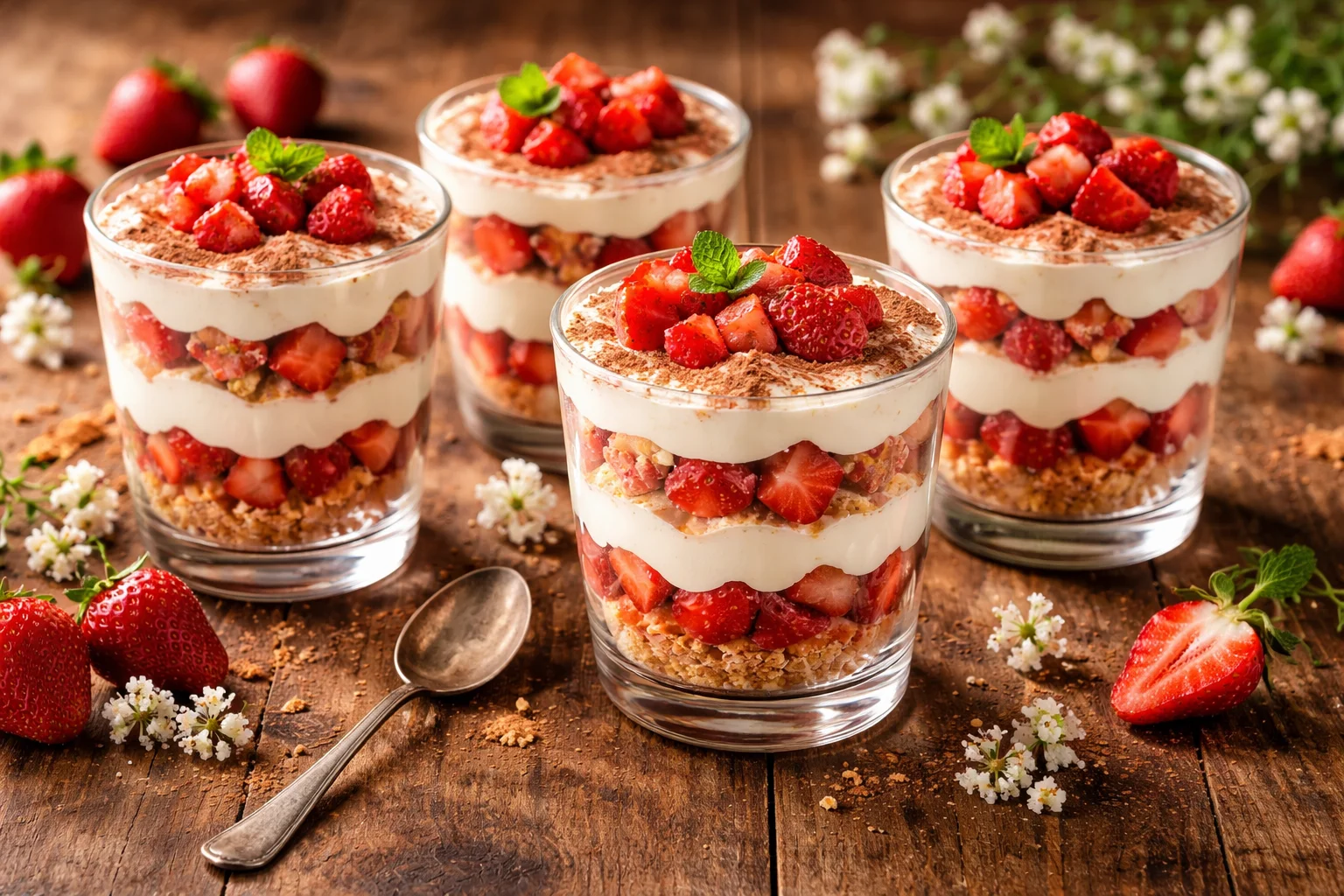 Tiramisu fraise