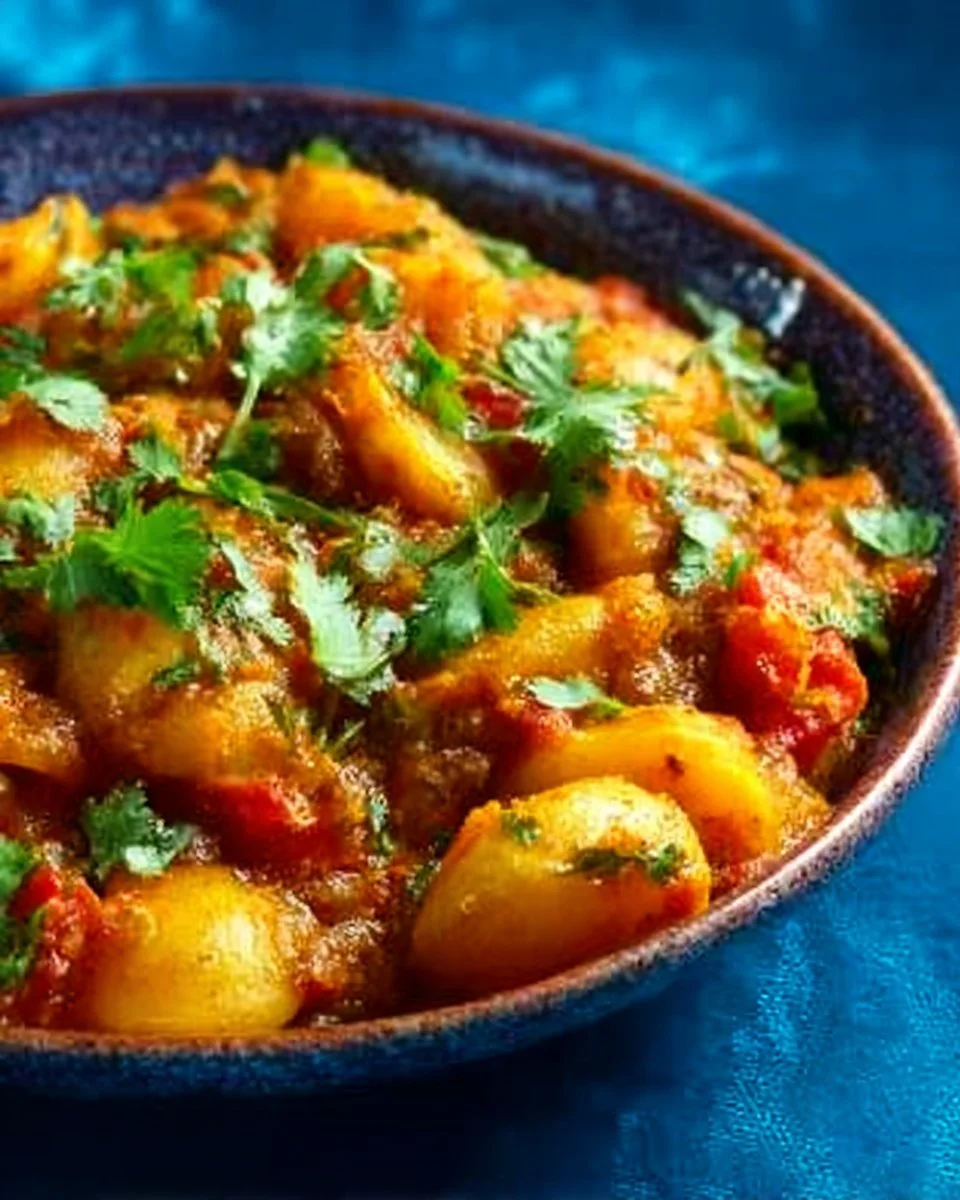 Dopiazeh Aloo Irresistiblement Délicieux : Curry de Pommes de Terre Persan