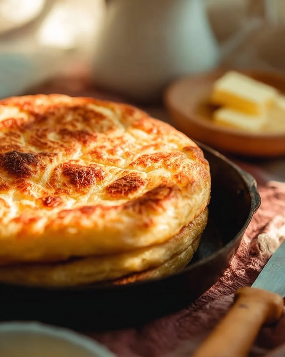 Galette moelleuse à la poêle (Chiar)