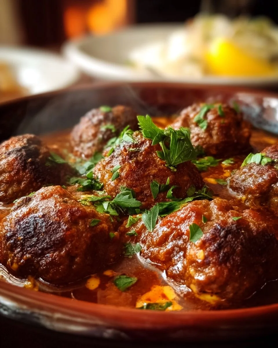 Kefta Boulettes Sauce Marocaine
