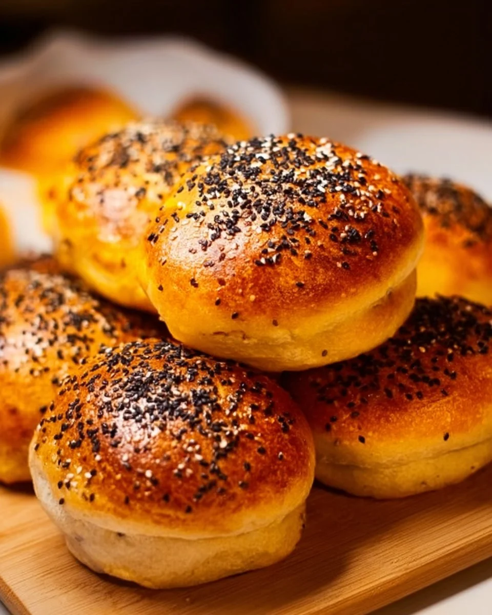 Pain au nigelle au four extra moelleux, idéal pour snack ou repas.